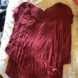 Rust colored flowy top!